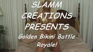 Tasha Welch and Stacy Burke - Golden Bikini Battle Royale!