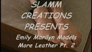 Molly Matthews - Molly Models More Leather, Part 2