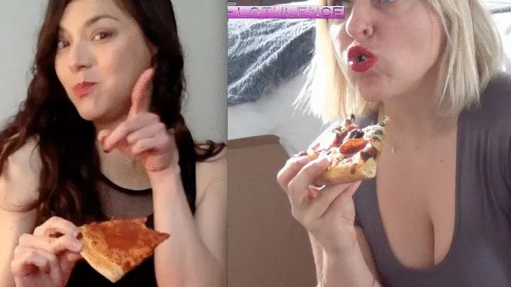 Fart Contest Rematch- P e t e u s e vs Sexy Flatulence- Nasty Pizza Fart Battle