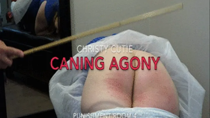 Christy Cutie Caning Agony - Punishment Room 4