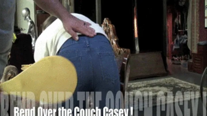 This is why we are always Late- Bend over the Couch Casey!