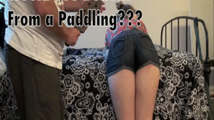 Would You Benefit from a Paddling ?- Dirty Room Discipline 720p