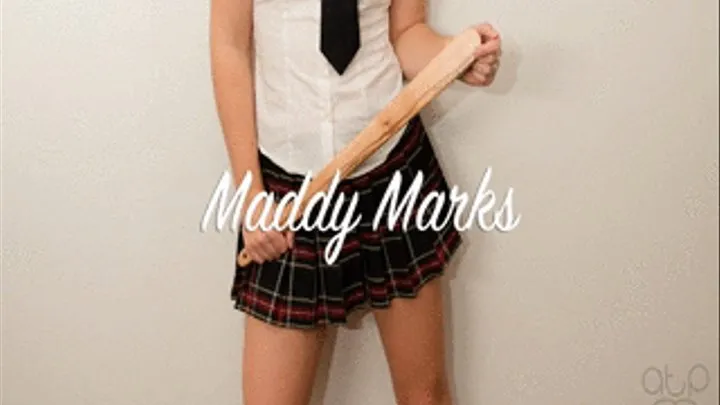 School Shenanigans - Maddy Marks Ruler Spanking