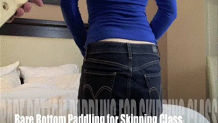 Is Your Schoolwork Done Christy? Bare Bottom Frat Paddling for Skipping Class 720p