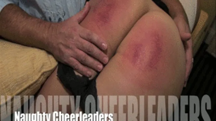 Sabrina's Painful Bare Bottom Lotion Paddling - Sorry, Swollen and Bruised Cheerleader