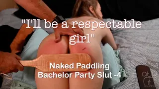 I will be a respectable Girl - Naked Paddling -Bachelor Party Slut 4