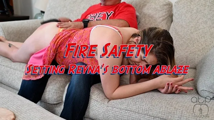 Fire Safety - Setting Reyna's Bottom Ablaze