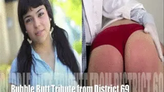 BUBBLE BUTT TRIBUTE FROM DISTRICT 69: Lilia's Spanking Evaluation