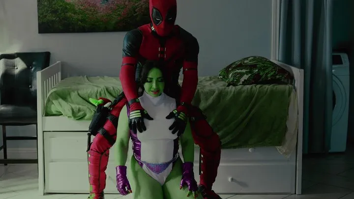 Deadpool dominates SheHulk!