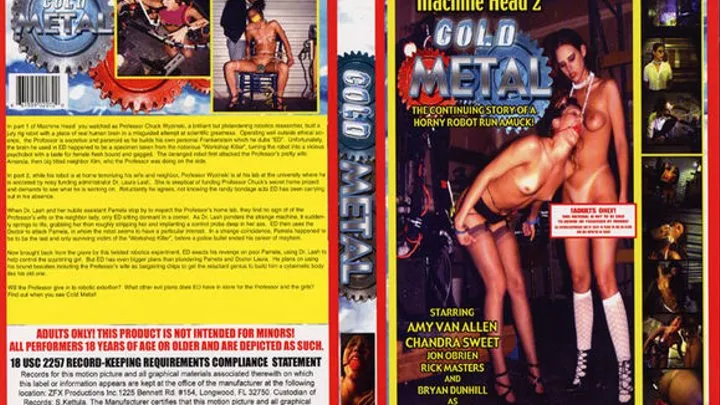 Machine Head 2: Cold Metal Full Movie