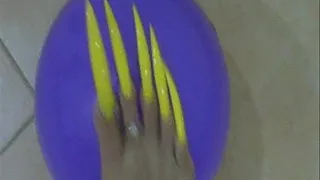 Long Sharp Yellow Claws with Ball