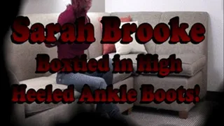 Sarah Brooke...Boxtied in Ankle Boots!