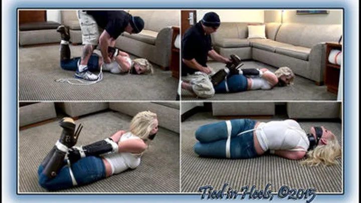 Blonde, Booted and BOUND! Part-2