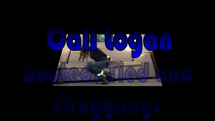 Cali Logan...Booted, Tied and Struggling!