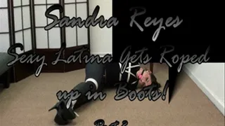 Sandra Roped up in Boots! Part-2