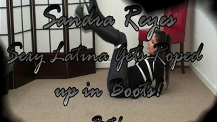Sandra Roped up in Boots! Part-1 HD