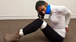 Drea Morgan...Hogtied in Sexy Ankle Boots! Part-2