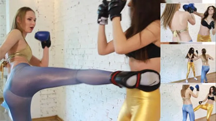 Punching and Kicking Fight - Stella vs Lexxi