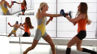 Fitness Boxing - Irene vs Tina