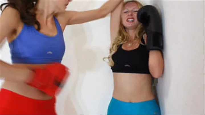 Boxing in Leggings