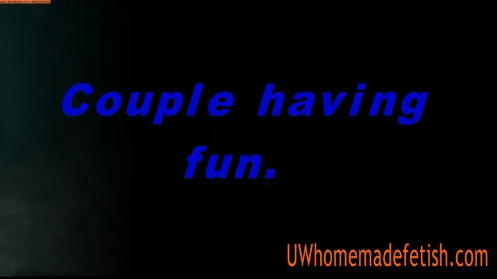 Couple having fun. (MPEG 2)