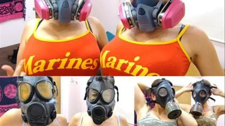 Gas Masks & Bras: Sexy Marines