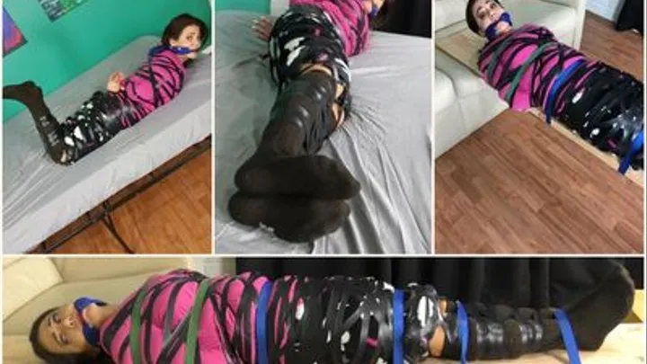 Tape Bondage in Socks