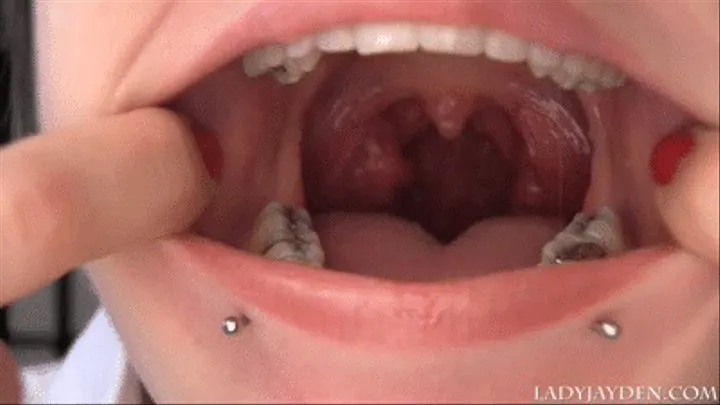 Touching My Uvula and Stretching My Lips