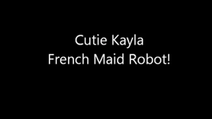 Your French Maid Robot!