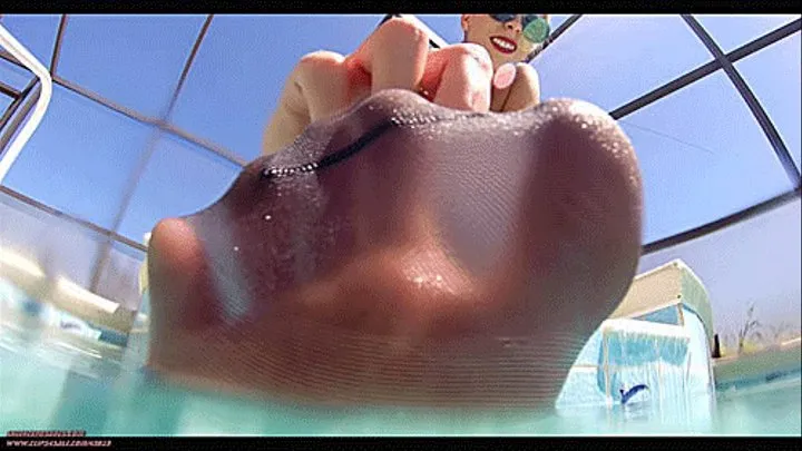 Nikki Brooks teases you poolside