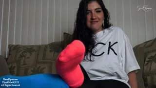 Sarah's Sock Tease