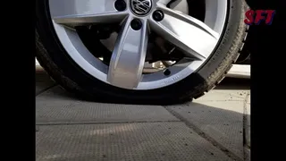 Changing to summertyres and drive them flat