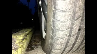 Flat front tyre trashed part 1