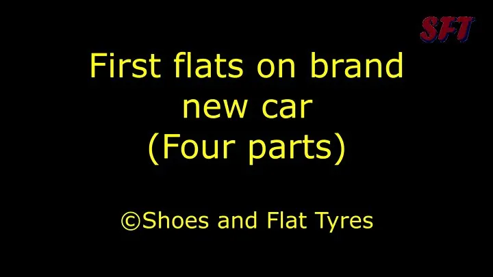 First flats on new car