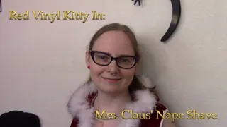 Mrs. Claus' Nape Shave