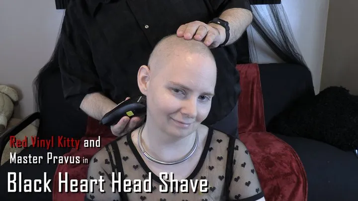 Black Heart Head Shave