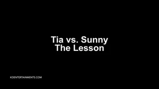 Tia vs Sunny, The Lesson 3 - 19'