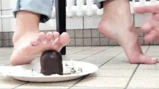Eating from Feet #2