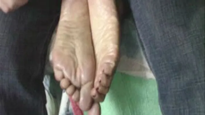 Asian Foot Tickling