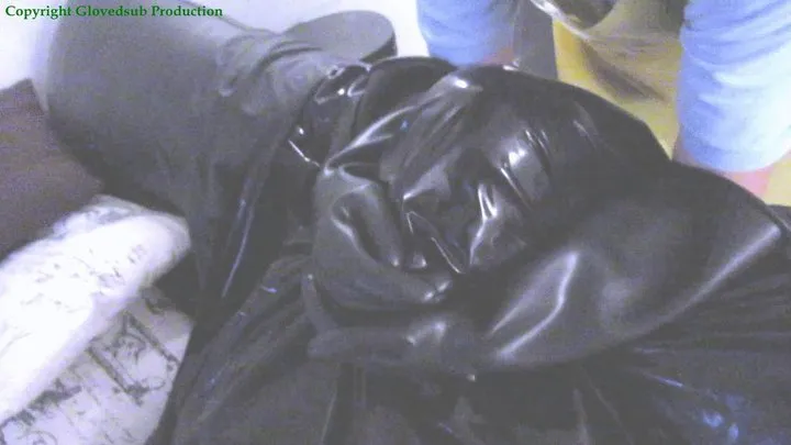 Latex sheet smothering MP4 starring Maitre Francis