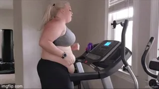 Tubby Treadmill Try