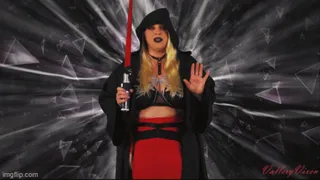 Sexy Sith Uses the Dark Side to Make You Gain!