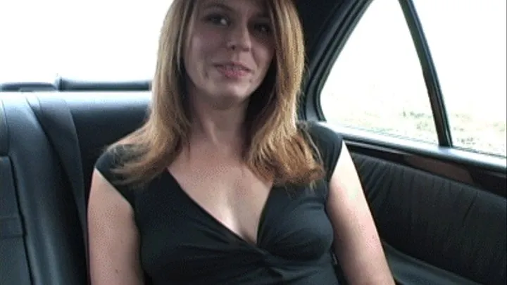 Horny School Teacher Elle Rose's Crusty 3-day Panties...Watch Her Squirt All Over The Back Seat..