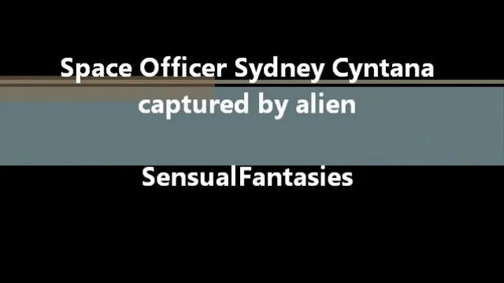 Space officer Sydney Cyntana