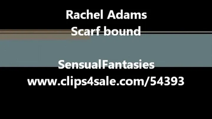 Rachel Adams scarf bound