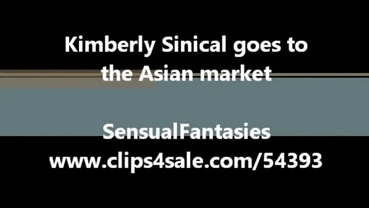 Kimberly Sinical goes to the Asian market