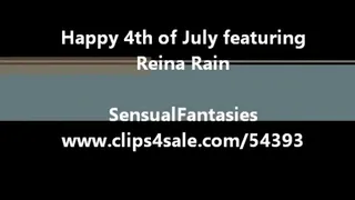 Reina Rain celebrates July 4th