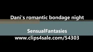 Dani Arcadia romantic bondage