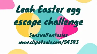 Leah Easter egg escape challenge