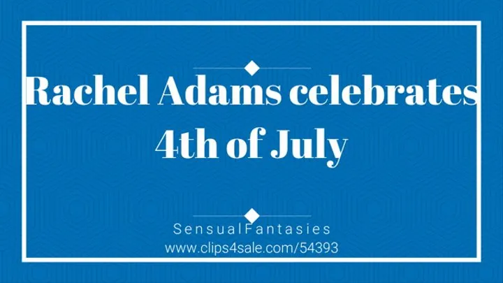 Patriotic Rachel Adams